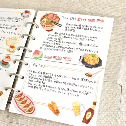 Mind Wave Fluttering Heart Sticker - Chinese Diner - Sticker Sheets