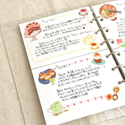 Mind Wave Fluttering Heart Sticker - Tea Room - Sticker Sheets