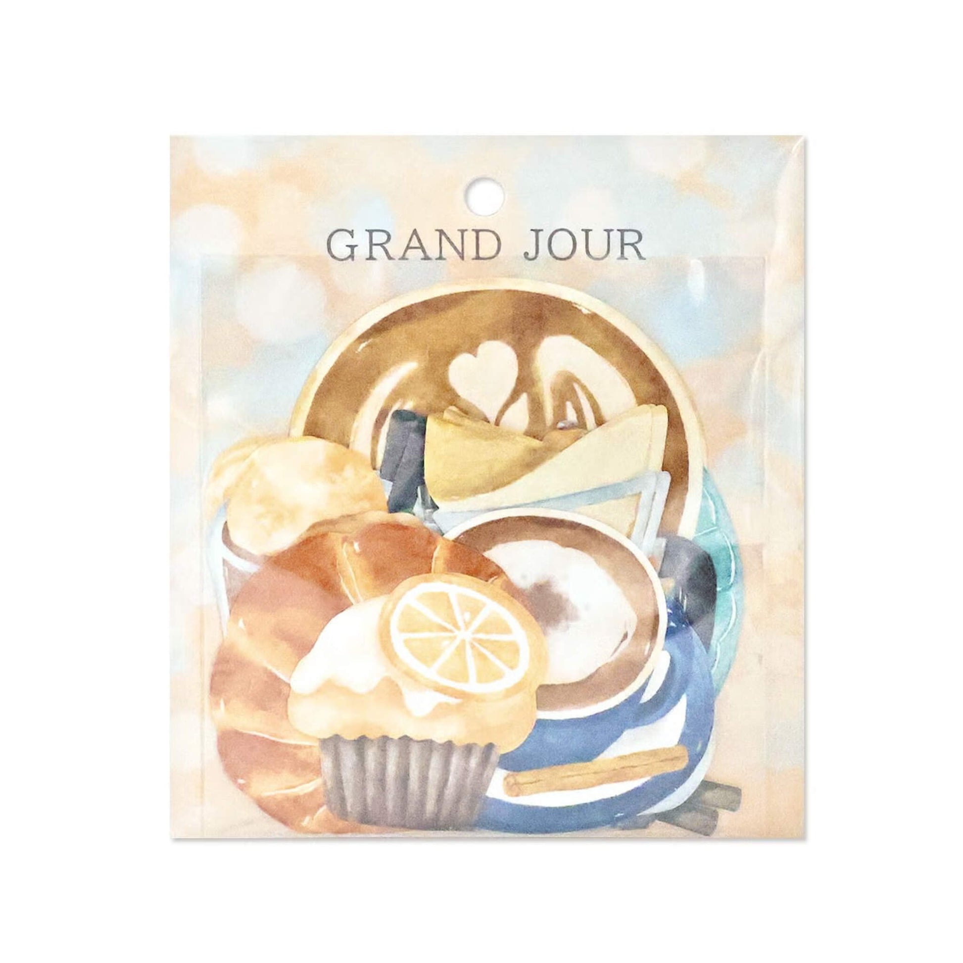 Mind Wave Grand Jour Flake Sticker - Coffee - Flake Stickers