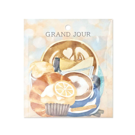 Mind Wave Grand Jour Flake Sticker - Coffee - Flake Stickers