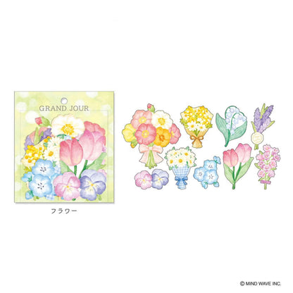 Mind Wave Grand Jour Flake Sticker - Flower - Flake Stickers