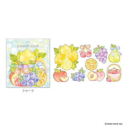 Mind Wave Grand Jour Flake Sticker - Fruits - Flake Stickers