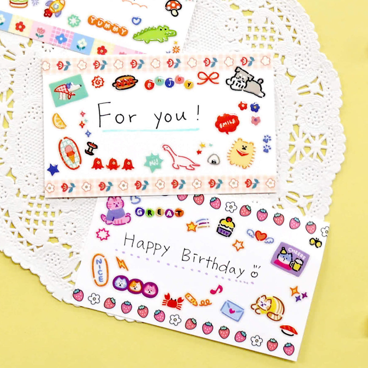 Mind Wave HAPI HAPI Sticker - Cat - Sticker Sheets
