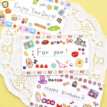 Mind Wave HAPI HAPI Sticker - Dog - Sticker Sheets