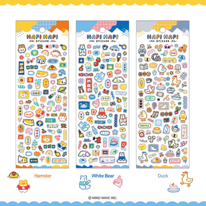 Mind Wave HAPI HAPI Sticker - Duck - Sticker Sheets