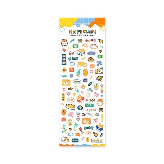 Mind Wave HAPI HAPI Sticker - Hamster - Sticker Sheets