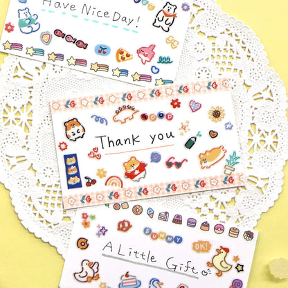 Mind Wave HAPI HAPI Sticker - Hamster - Sticker Sheets