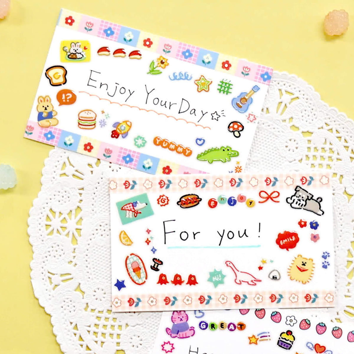 Mind Wave HAPI HAPI Sticker - Rabbit - Sticker Sheets