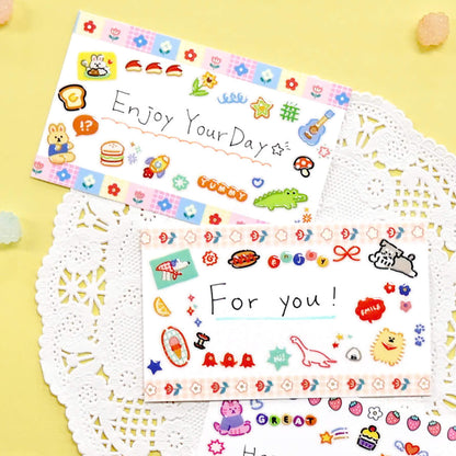 Mind Wave HAPI HAPI Sticker - Rabbit - Sticker Sheets