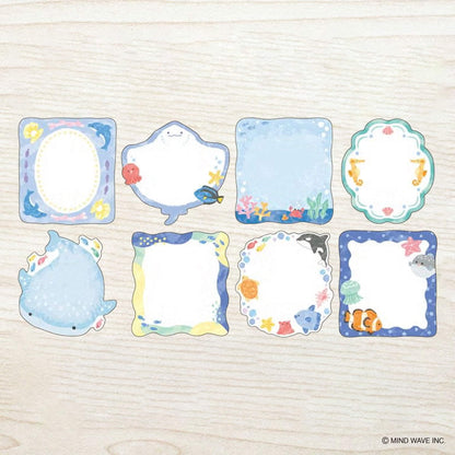 Mind Wave Hidamari Life Writable Sticker - Aquarium - Flake Stickers