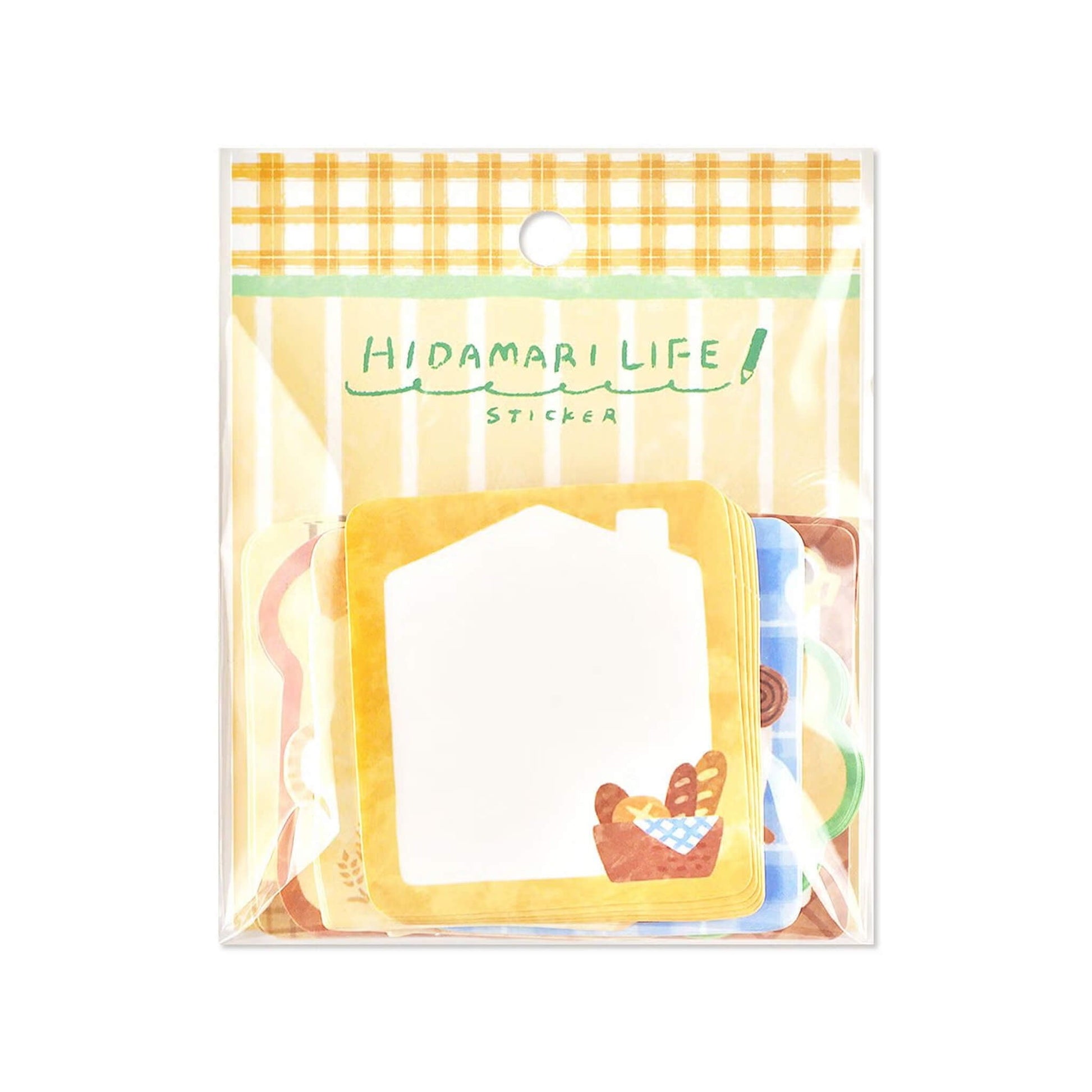 Mind Wave Hidamari Life Writable Sticker - Bread - Flake Stickers