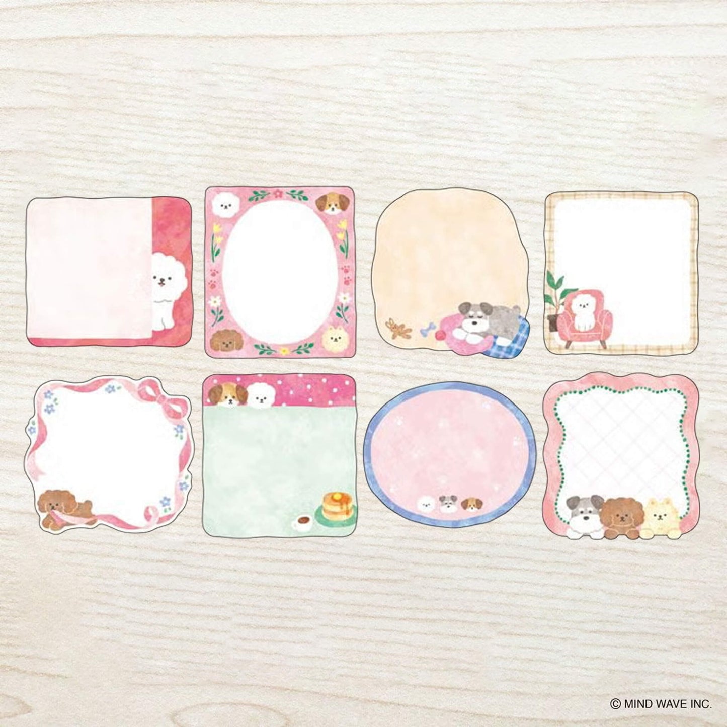 Mind Wave Hidamari Life Writable Sticker - Dog - Flake Stickers