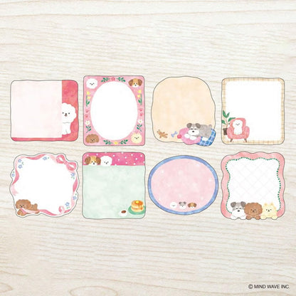 Mind Wave Hidamari Life Writable Sticker - Dog - Flake Stickers
