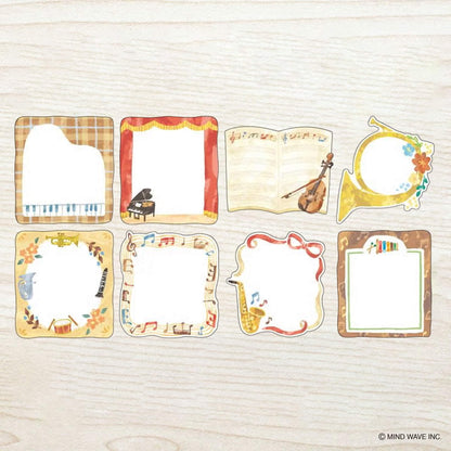 Mind Wave Hidamari Life Writable Sticker - Music - Flake Stickers