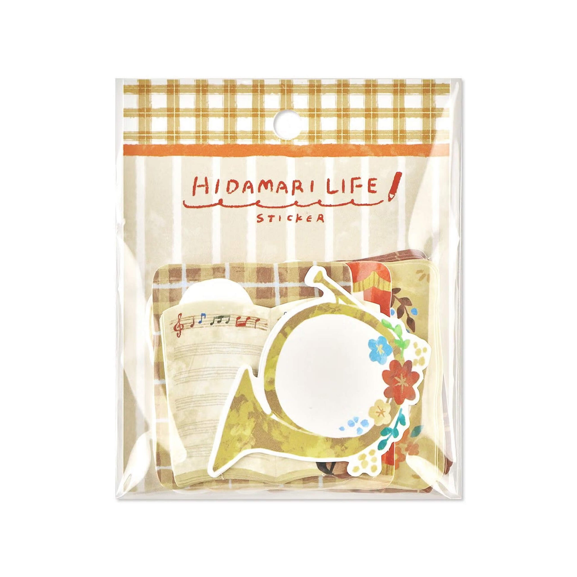 Mind Wave Hidamari Life Writable Sticker - Music - Flake Stickers