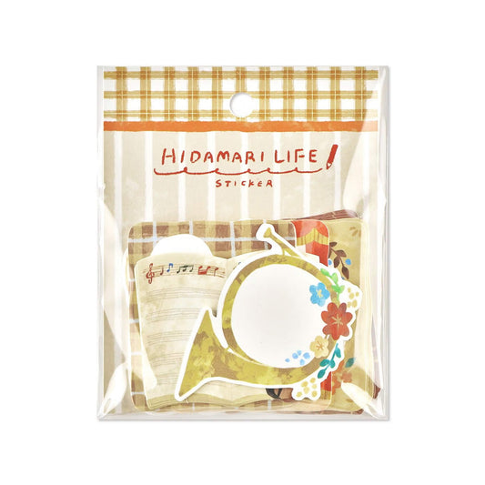Mind Wave Hidamari Life Writable Sticker - Music - Flake Stickers