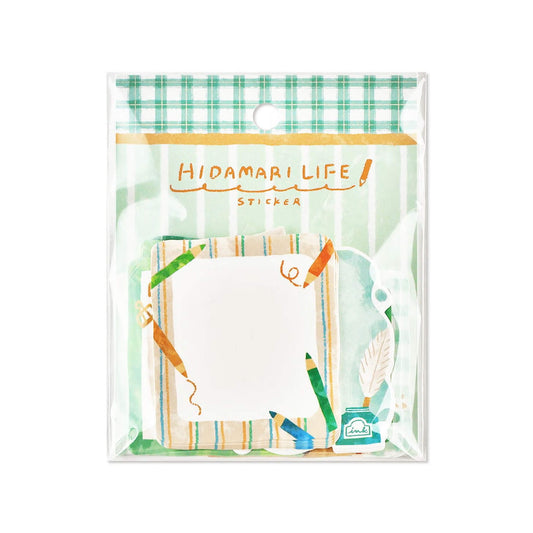 Mind Wave Hidamari Life Writable Sticker - Stationery - Flake Stickers