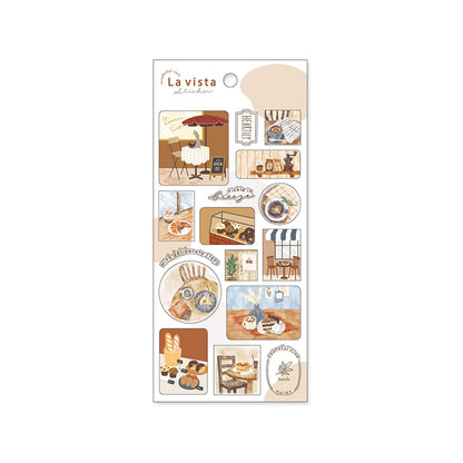 Mind Wave La Vista Sticker Sheet - Café - Sticker Sheets