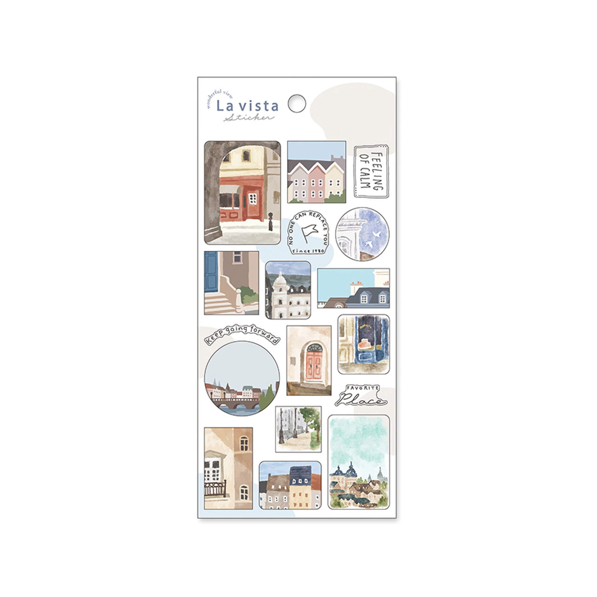 Mind Wave La Vista Sticker Sheet - City - Sticker Sheets