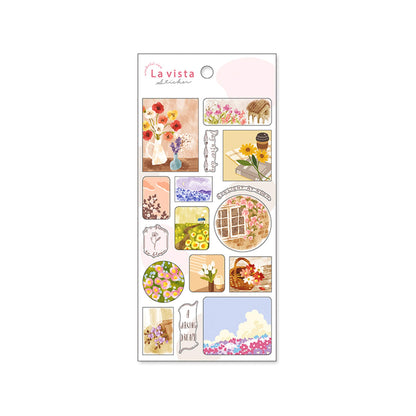 Mind Wave La Vista Sticker Sheet - Flower - Sticker Sheets