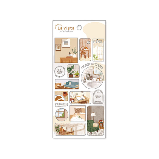 Mind Wave La Vista Sticker Sheet - Room - Sticker Sheets