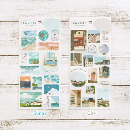 Mind Wave La Vista Sticker Sheet - Sunny - Sticker Sheets