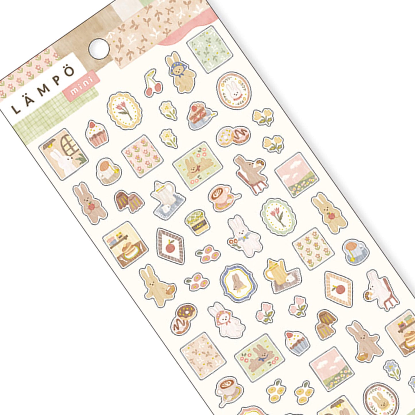 Mind Wave Lämpö Mini Sticker Sheet - Rabbit & Dusk - Sticker Sheets