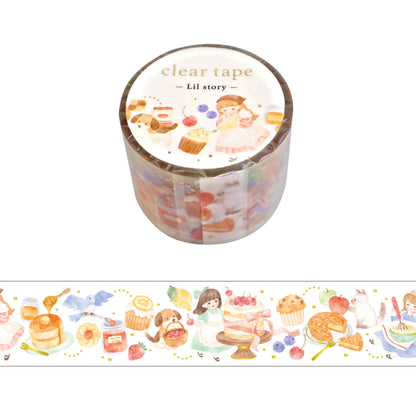 Mind Wave Lil Story Foil Clear Tape - Baking - PET Film Tapes
