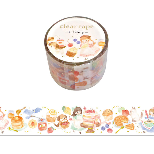 Mind Wave Lil Story Foil Clear Tape - Baking - PET Film Tapes