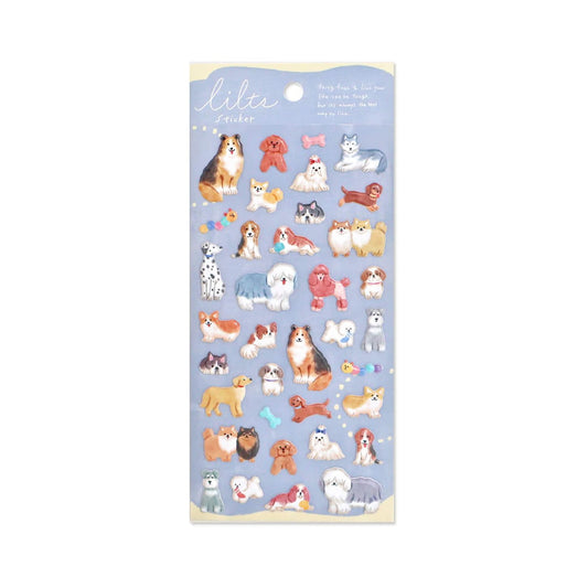 Mind Wave Lilts Sticker Sheet - Dog - Sticker Sheets