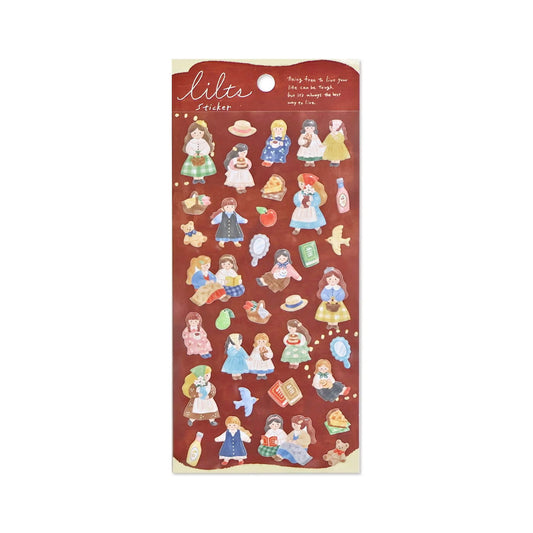 Mind Wave Lilts Sticker Sheet - Girl - Sticker Sheets