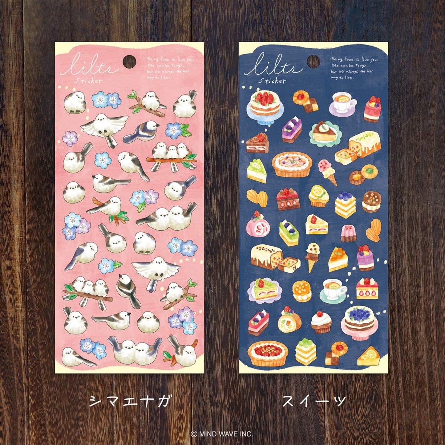 Mind Wave Lilts Sticker Sheet - Shimaenaga - Sticker Sheets