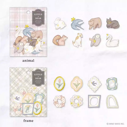 Mind Wave Little & Dear 3D Flake Sticker - Flower - Flake Stickers