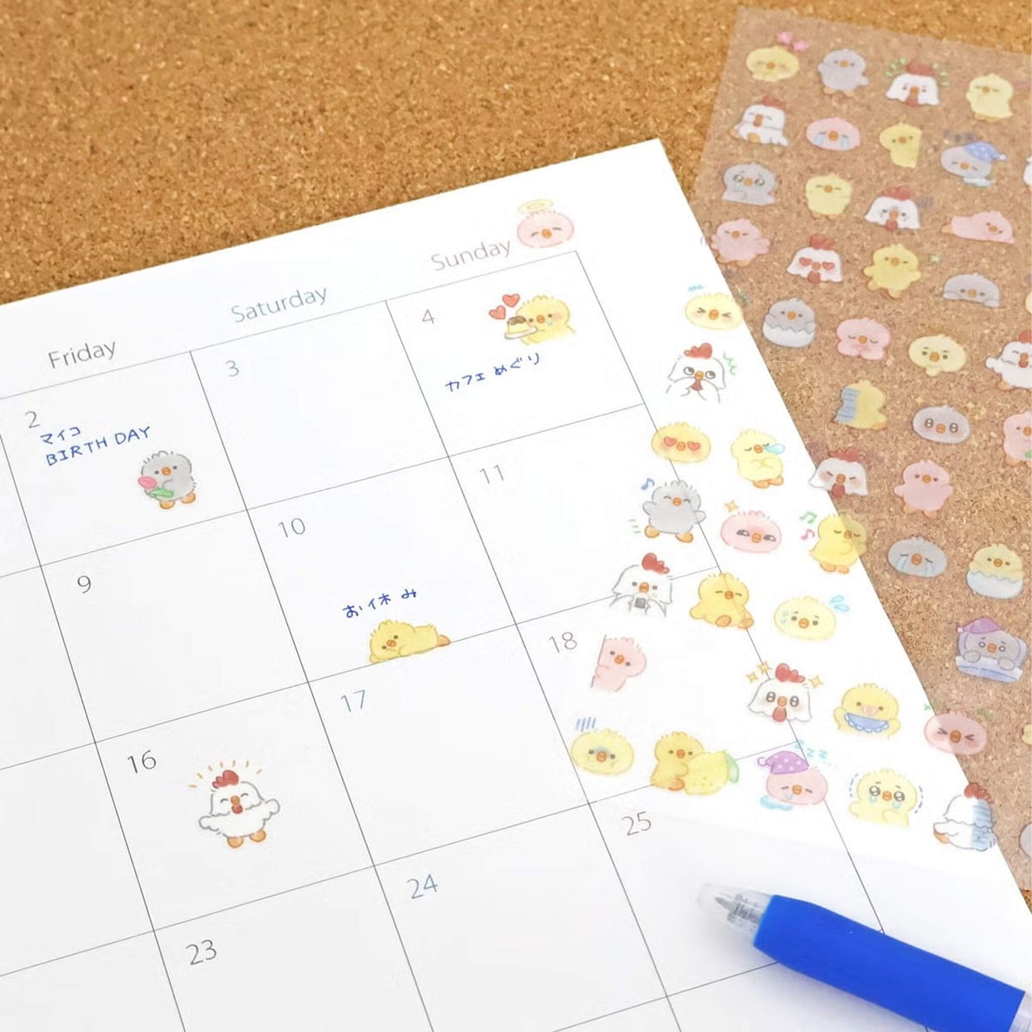 Mind Wave Mood Icon Sticker Sheet - Chick - Sticker Sheets