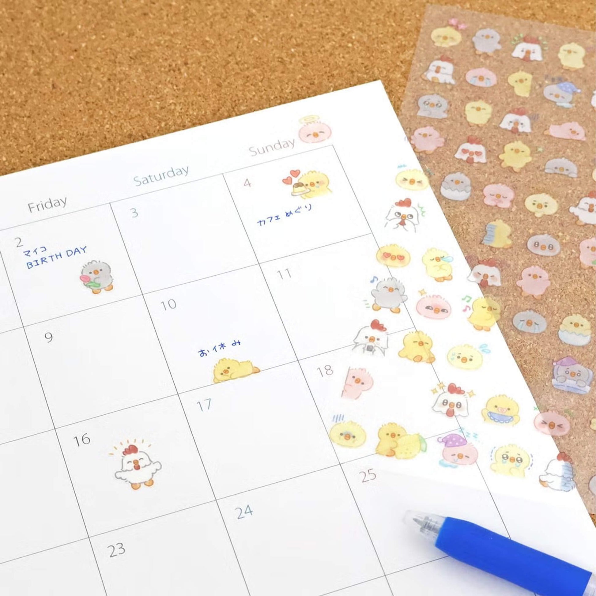 Mind Wave Mood Icon Sticker Sheet - Chick - Sticker Sheets