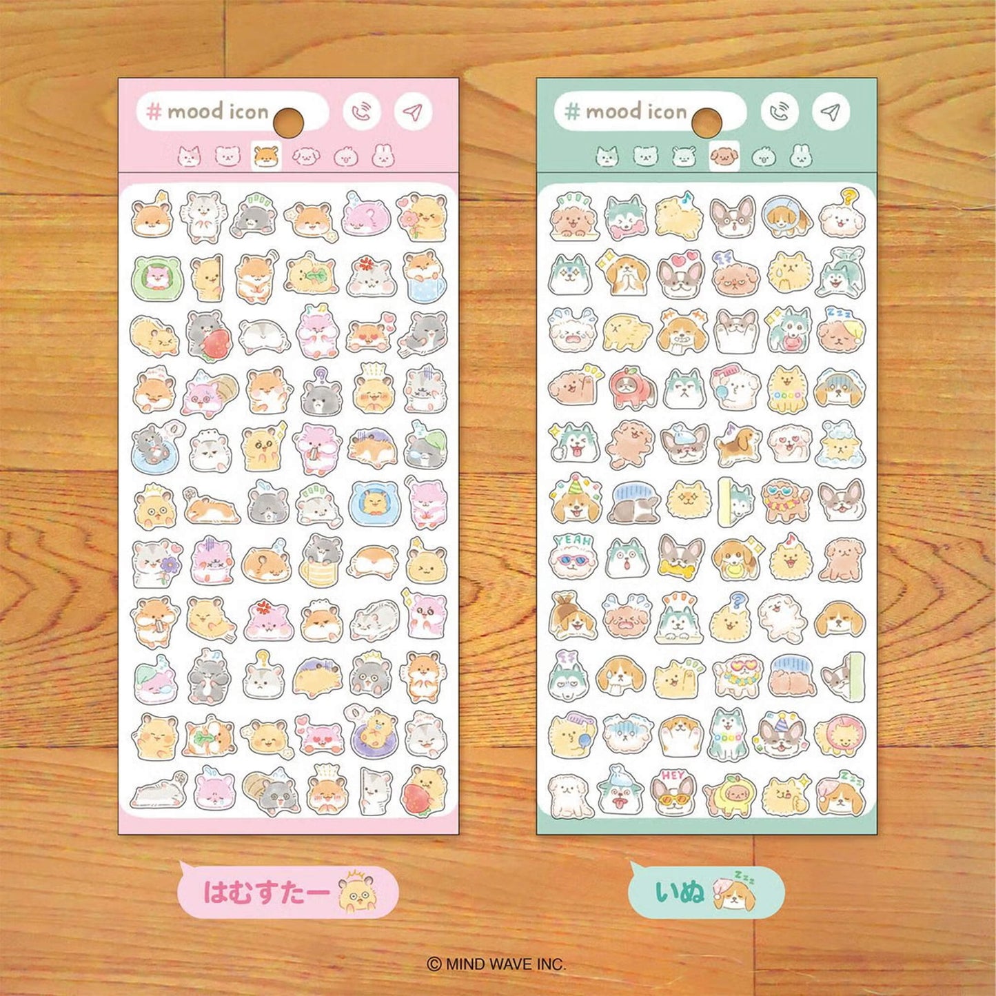 Mind Wave Mood Icon Sticker Sheet - Chick - Sticker Sheets