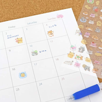 Mind Wave Mood Icon Sticker Sheet - Hamster - Sticker Sheets