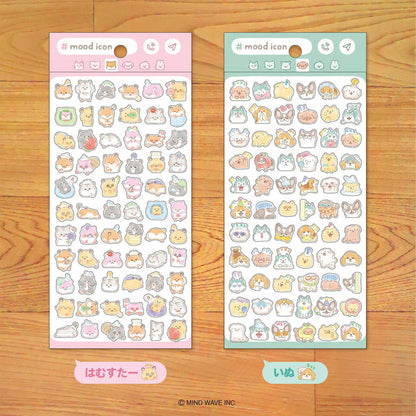 Mind Wave Mood Icon Sticker Sheet - Rabbit - Sticker Sheets