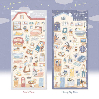 Mind Wave My Home Sticker - Art Time - Sticker Sheets