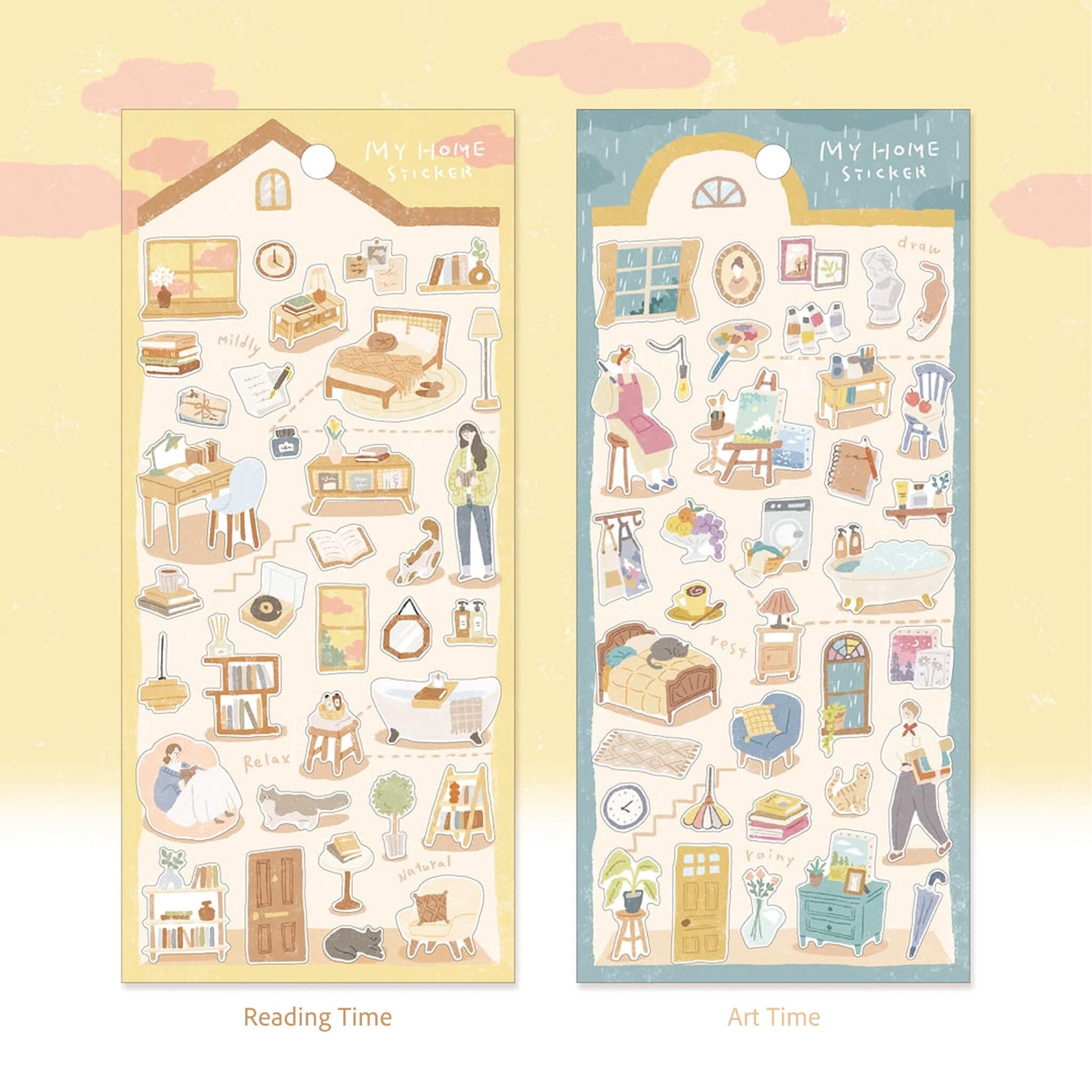 Mind Wave My Home Sticker - Dress - up Time - Sticker Sheets