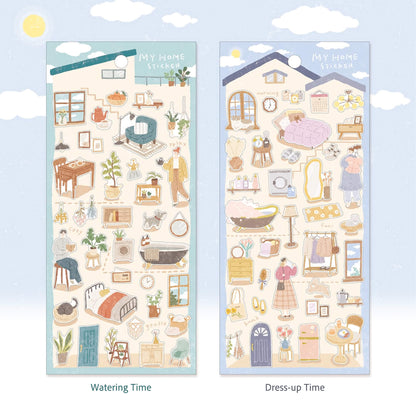 Mind Wave My Home Sticker - Snack Time - Sticker Sheets