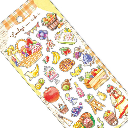 Mind Wave Mysterious World Sticker - A Rolling Fruit Harvest - Sticker Sheets