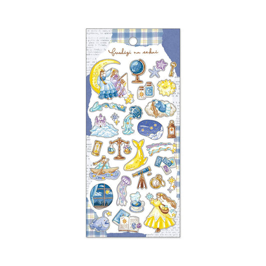 Mind Wave Mysterious World Sticker - A Sparkling Night Stroll - Sticker Sheets