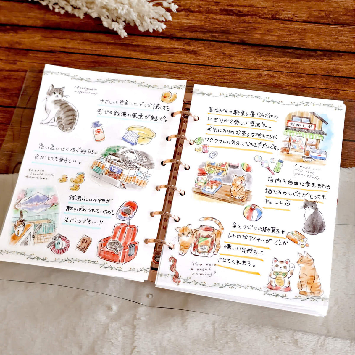 Mind Wave Nyan‌ko Biyori Sticker - Dagashiya - Sticker Sheets