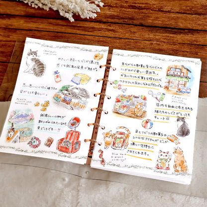 Mind Wave Nyan‌ko Biyori Sticker - Dagashiya - Sticker Sheets