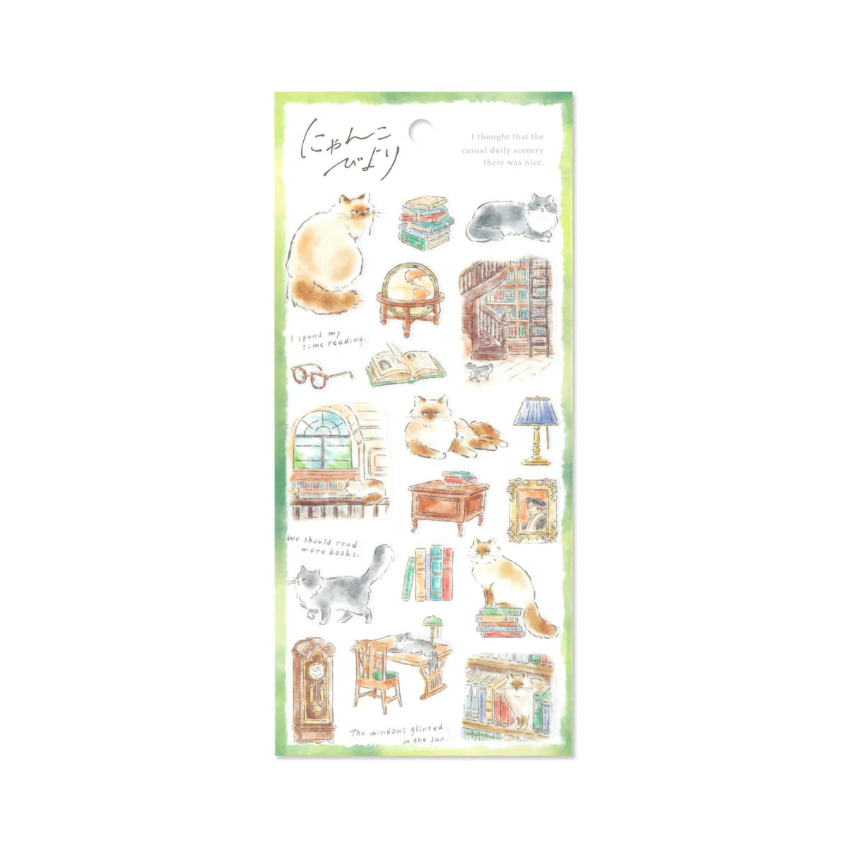 Mind Wave Nyan‌ko Biyori Sticker - Library - Sticker Sheets