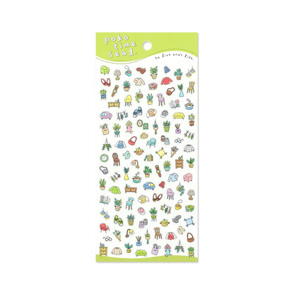 Mind Wave Poko Time Sticker - Room - Sticker Sheets
