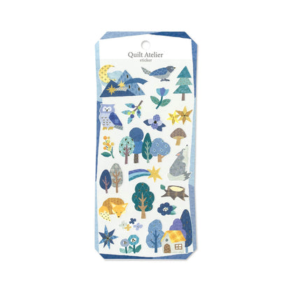 Mind Wave Quilt Atelier Sticker - Starry Forest - Sticker Sheets