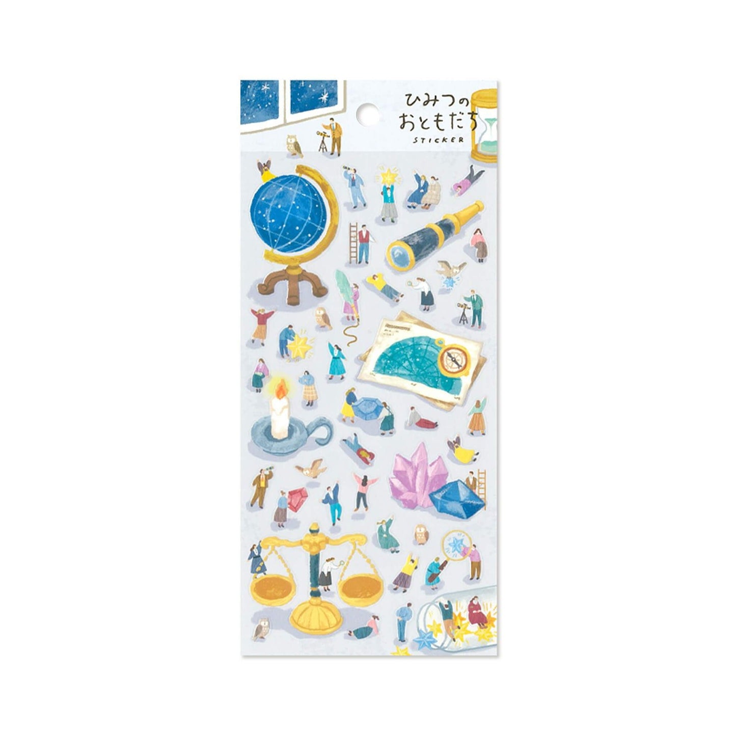 Mind Wave Secret Friends Sticker - Secret Astronomical Observation - Sticker Sheets