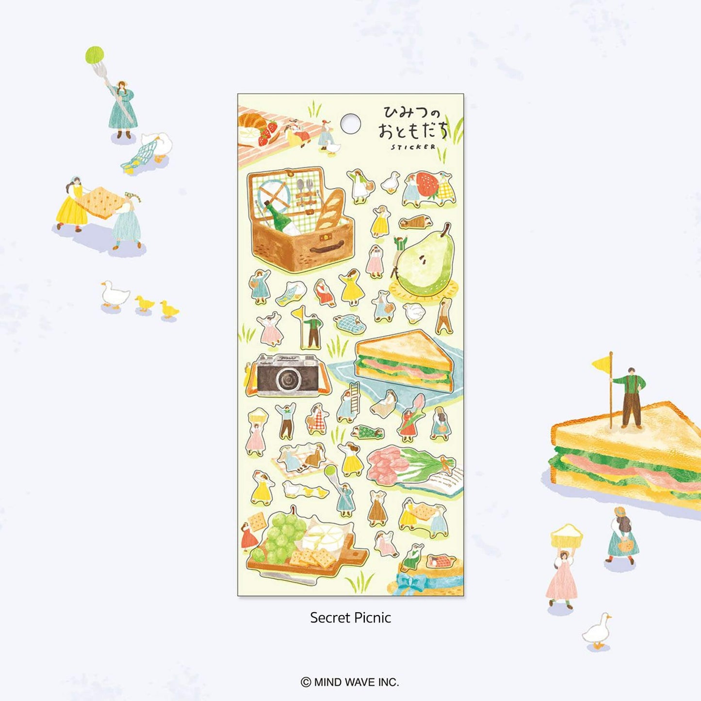 Mind Wave Secret Friends Sticker - Secret Astronomical Observation - Sticker Sheets